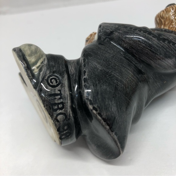 VTG Bearware Pottery Bride Groom Salt Snd Pepper Shakers Edition# 7E/ 2942 TBC98 - Picture 6 of 9